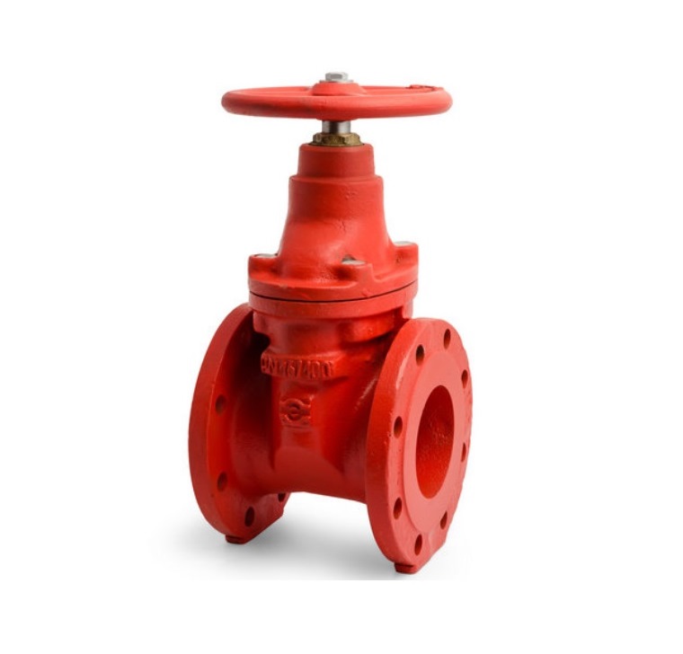 Задвижка чугун аналог МЗВГ обрезиненный клин Ду 125 Ру16 до +150С фл Завод им Гаджиева, DN 125